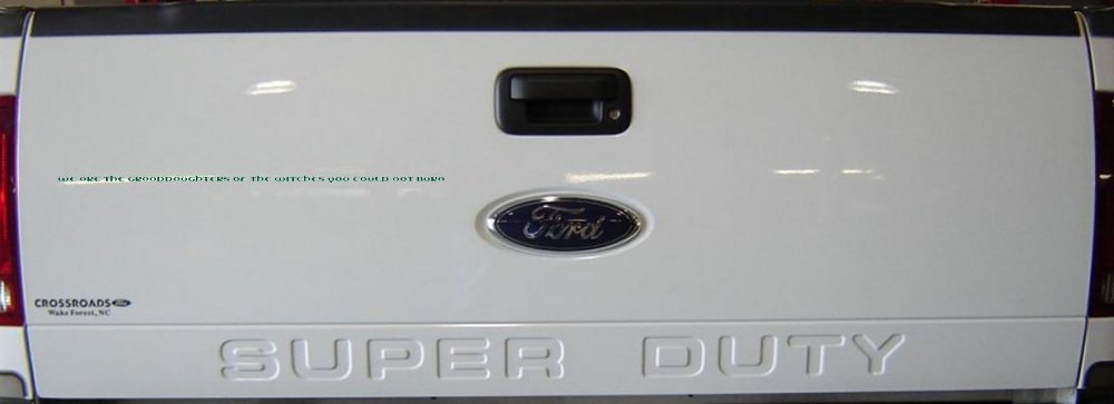 We are the granddaughters of the witches you could not burn Car or Truck Window Vinyl Decal Sticker (Dark Green)