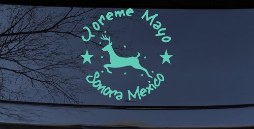 Yoreme Mayo Sonora Mexico Car or Truck Window Decal Sticker