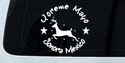 Yoreme Mayo Sonora Mexico Car or Truck Window Decal Sticker