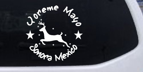 Yoreme Mayo Sonora Mexico Car or Truck Window Decal Sticker
