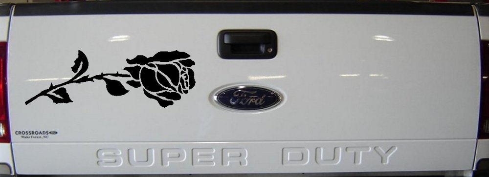 Rose Flower Car or Truck Window Decal Sticker