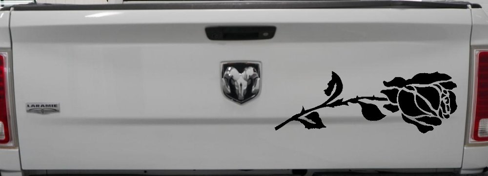 Rose Flower Car or Truck Window Decal Sticker