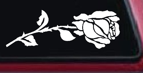 Rose Flower Car or Truck Window Decal Sticker