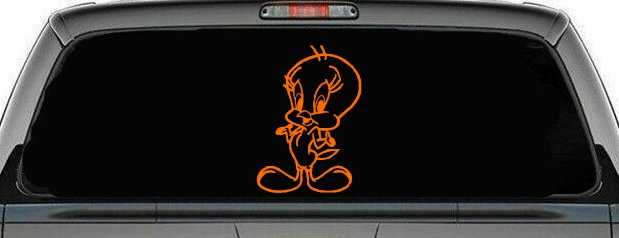 Tweety Bird  Cartoon Car or Truck Window Decal Sticker