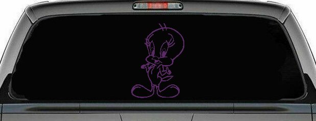 Tweety Bird  Cartoon Car or Truck Window Decal Sticker
