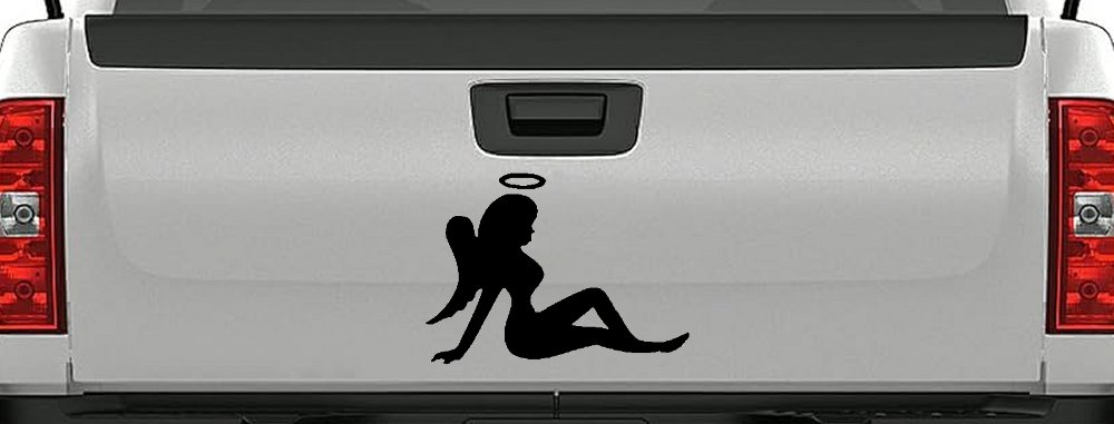 Mud Flap Women Angel with Halo Car or Truck Window Decal Sticker