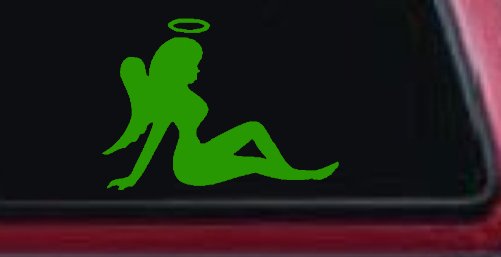 Mud Flap Women Angel with Halo Car or Truck Window Decal Sticker