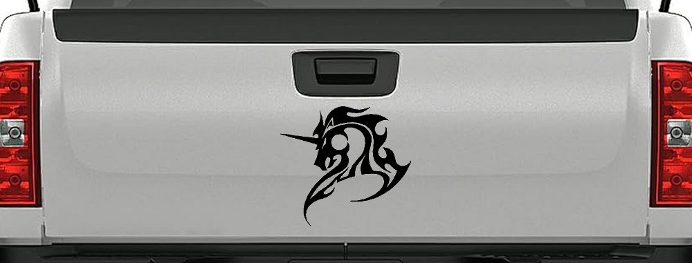 Tribal Unicorn Car or Truck Window Decal Sticker