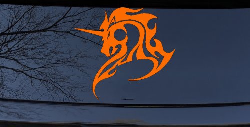 Tribal Unicorn Car or Truck Window Decal Sticker