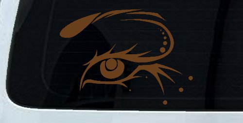 Eye Car or Truck Window Decal Sticker (Copper)