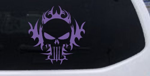 Tribal Punisher Skull Car or Truck Window Decal Sticker
