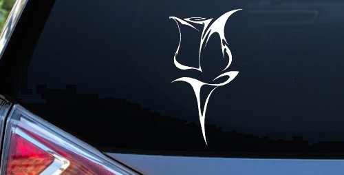Tulip Rose Flower Car or Truck Window Decal Sticker