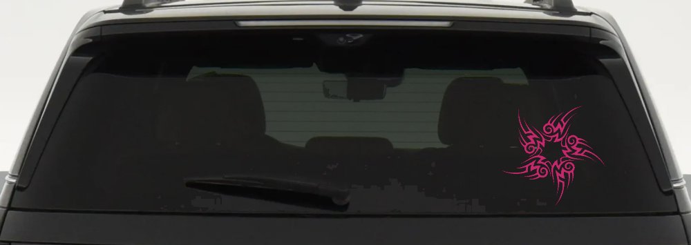 Tribal Circle Tribal Car or Truck Window Decal Sticker