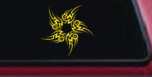 Tribal Circle Tribal Car or Truck Window Decal Sticker