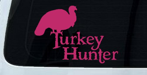 Turkey Hunter Hunting Car or Truck Window Decal Sticker