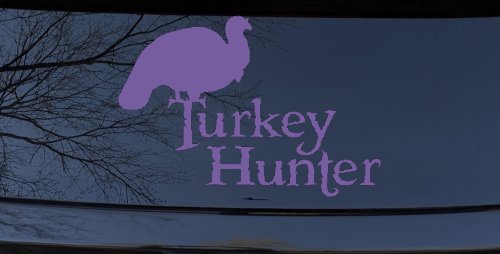 Turkey Hunter Hunting Car or Truck Window Decal Sticker