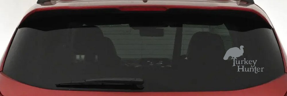 Turkey Hunter Hunting Car or Truck Window Decal Sticker