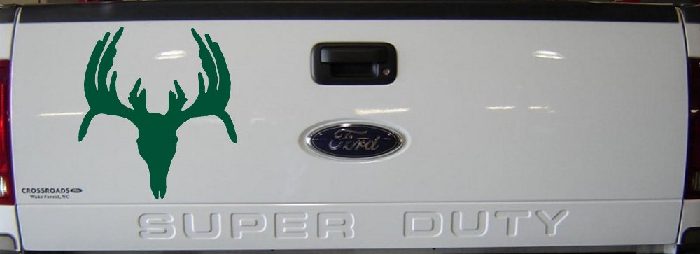 Deer Skull Hunting Car or Truck Window Decal Sticker