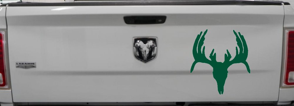 Deer Skull Hunting Car or Truck Window Decal Sticker