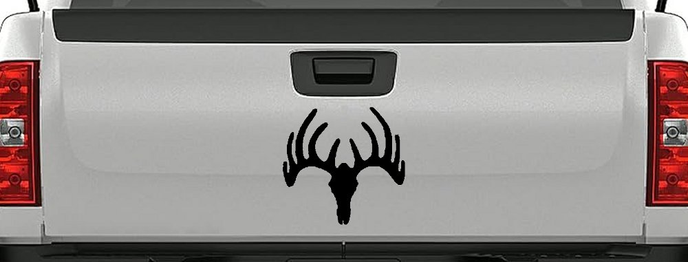 Deer Skull Mount Hunting Car or Truck Window Decal Sticker