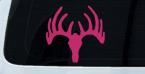 Deer Skull Mount Hunting Car or Truck Window Decal Sticker