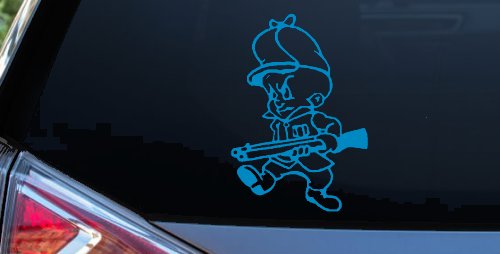 Elmer Fudd Hunting Cartoons Car or Truck Window Decal Sticker