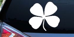 Four Leaf Clover Car or Truck Window Decal Sticker