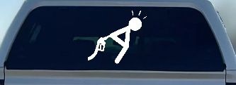 High Gas Prices Funny Car or Truck Window Decal Sticker