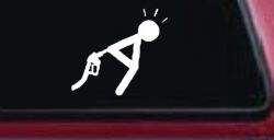 High Gas Prices Funny Car or Truck Window Decal Sticker