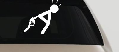 Funny High Gas Prices Car Truck Window Decal Sticker Humor