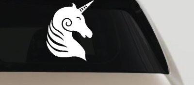 Unicorn Car Truck Window Decal Sticker - Magical Vinyl Art