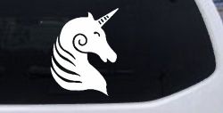Unicorn Car or Truck Window Decal Sticker