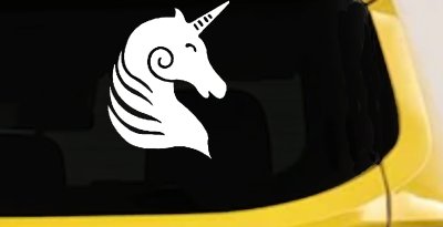Unicorn Car Truck Window Decal Sticker - Magical Vinyl Art