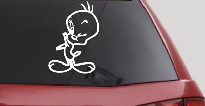 Tweety Bird Wink Vinyl Decal Sticker for Car Truck Window