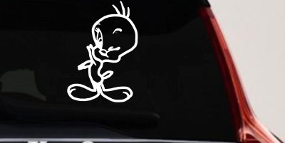 Tweety Bird Wink Vinyl Decal Sticker for Car Truck Window