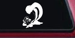 Pepe Le Pew Skunk Cartoons Car or Truck Window Decal Sticker