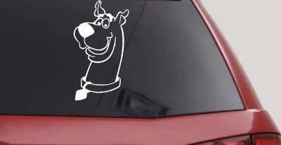 Scooby Doo Car Truck Window Vinyl Decal Sticker