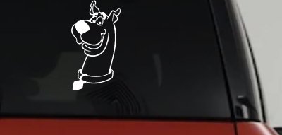 Scooby Doo Car Truck Window Vinyl Decal Sticker
