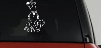 Scooby Doo Car Window Decal Vinyl Sticker Truck