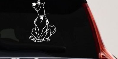 Scooby Doo Car Window Decal Vinyl Sticker Truck