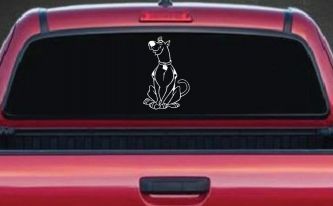 Scooby Doo Cartoons Car or Truck Window Decal Sticker