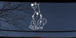 Scooby Doo Cartoons Car or Truck Window Decal Sticker