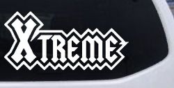 Xtreme Car or Truck Window Decal Sticker