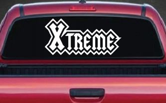 Xtreme Car or Truck Window Decal Sticker
