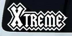 Xtreme Car or Truck Window Decal Sticker