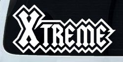 Xtreme Car or Truck Window Decal Sticker