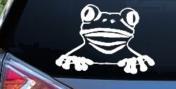 Tree Frog Car or Truck Window Decal Sticker