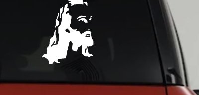 Jesus Christian Car or Truck Window Vinyl Decal Sticker