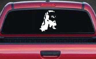 Jesus Christian Car or Truck Window Decal Sticker
