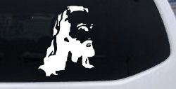 Jesus Christian Car or Truck Window Decal Sticker
